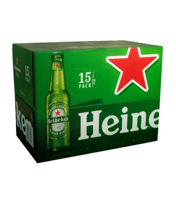 Buy Heineken Bottles 15x330mL Nz | Pakuranga Liquor Spot