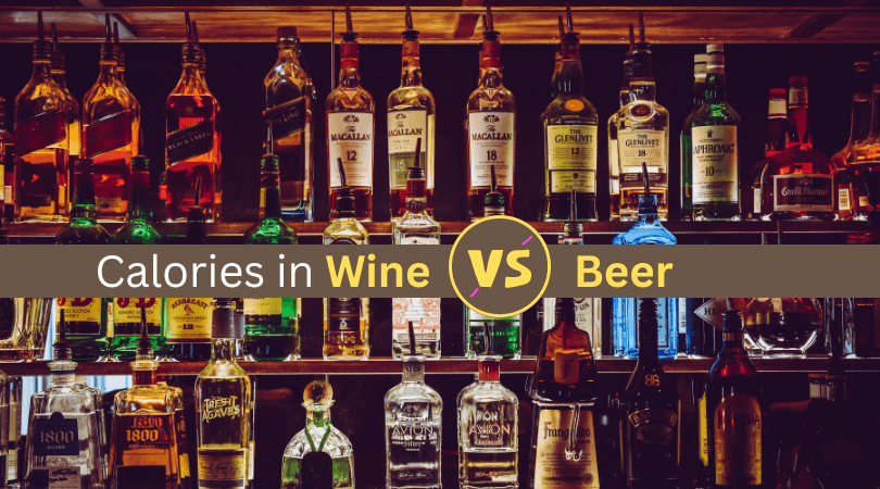Calories in wine vs beer