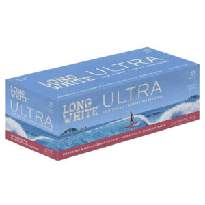 Long White Ultra Strawberry & Black Current