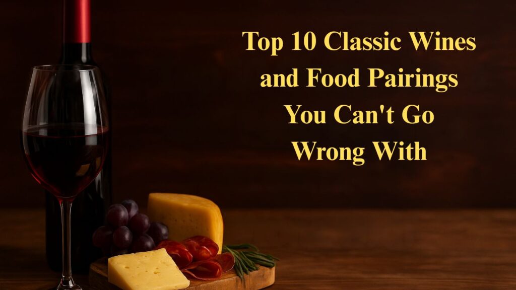 Wines and Food Pairings