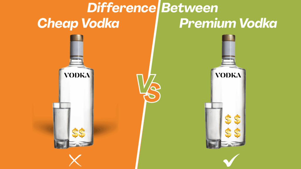 Difference Between Cheap Vodka VS Premium Vodka